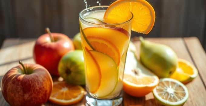 Apple-Pear Orange Citrus Shine Juice