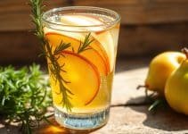 Apple-Pear Rosemary Infusion Juice