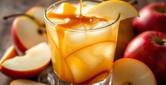 Caramel Apple-Pear Swirl Juice