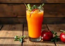 Carrot Apple and Celery Juice
