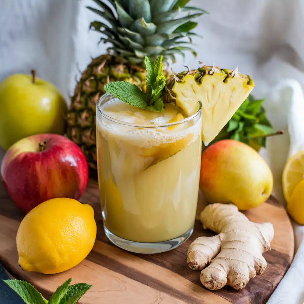 Tropical Apple-Pear Delight Juice