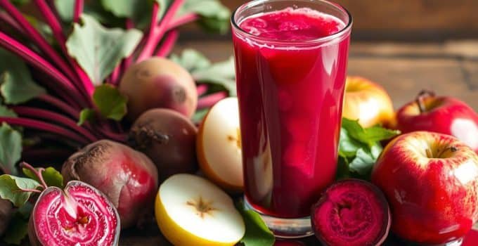 Beet-Apple Glow Juice