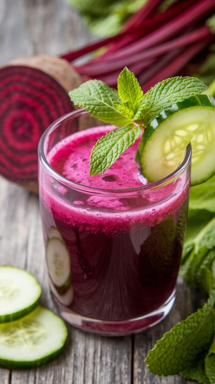 Beet-Cucumber Detox Juice 