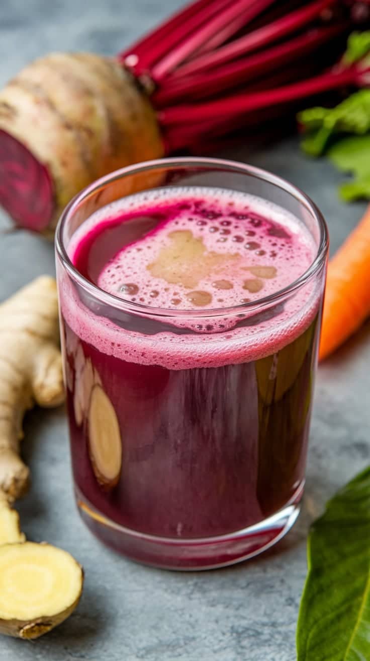 Beetroot-Ginger Glow Juice