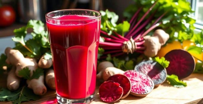 Beetroot-Ginger Glow Juice