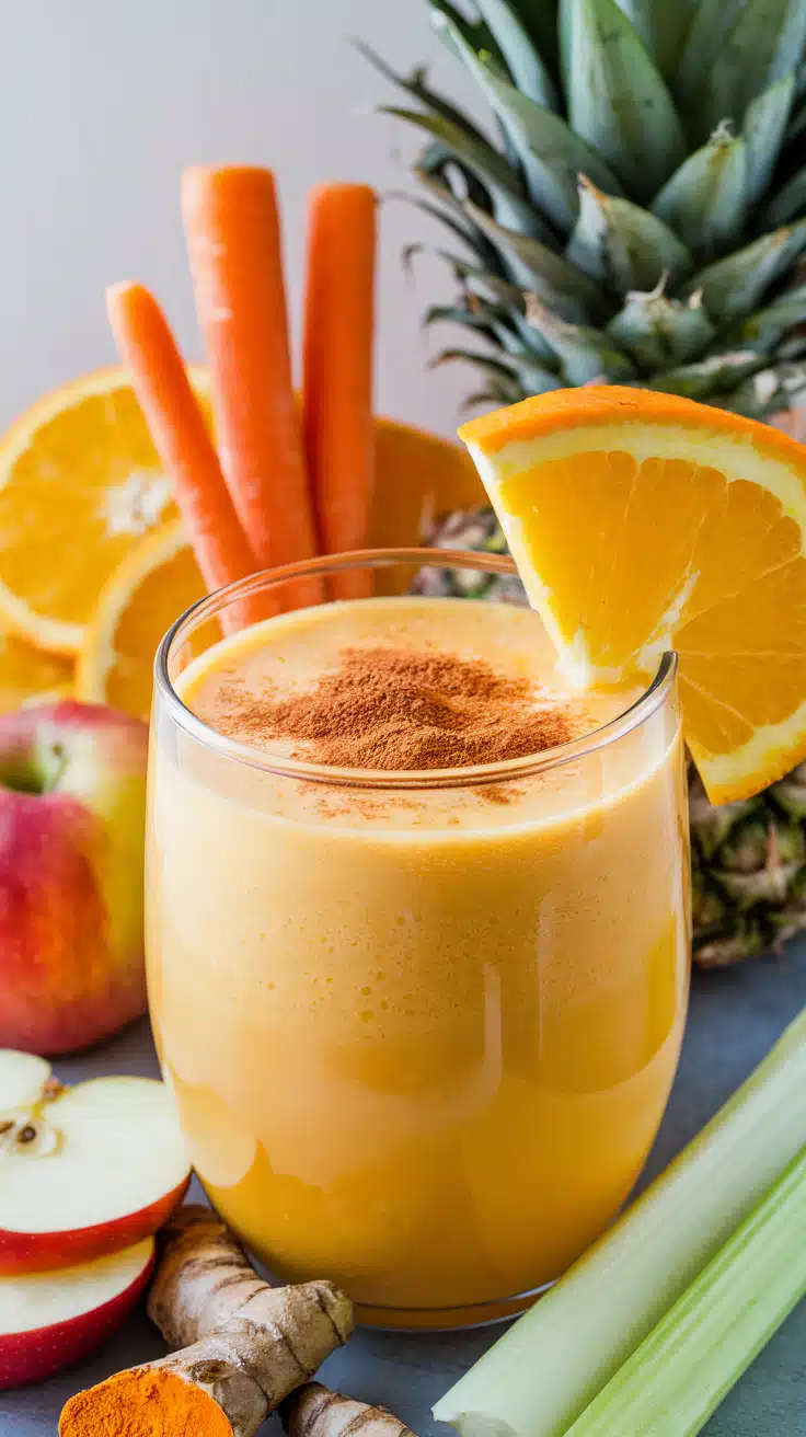 Carrot-Orange Sunshine Juice