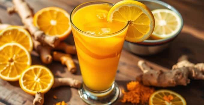 Citrus-Turmeric Tonic Juice