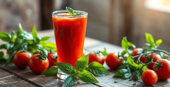 Classic Tomato Basil Juice