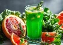 Kale-Grapefruit Rosemary Juice