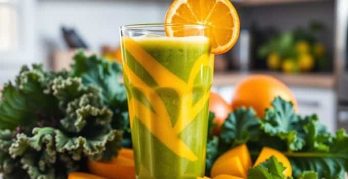 Kale-Mango Citrus Bliss Juice