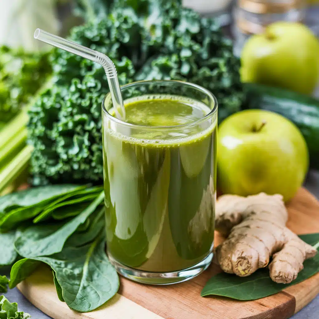 Kale-Spinach Energy Juice