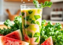 Kale-Watermelon Splash Juice