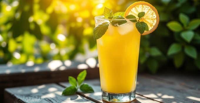 Lemon-Basil Bliss Juice