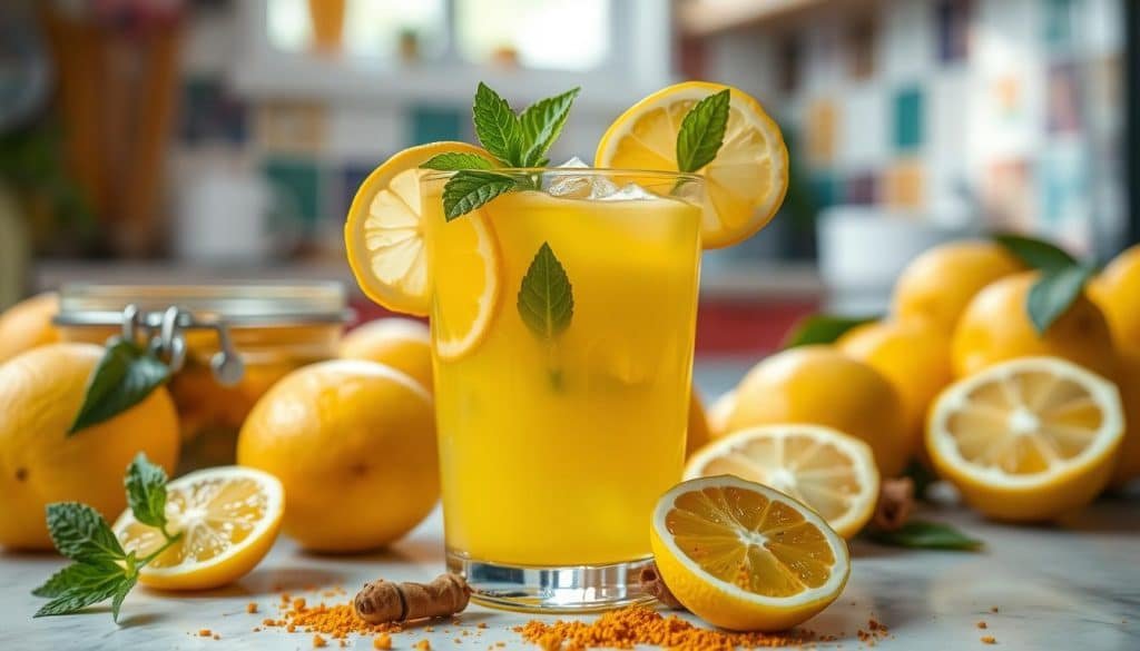 Lemon detox drink