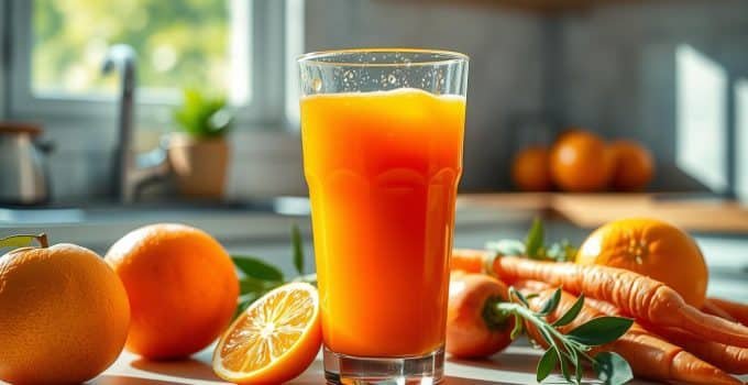 Orange-Carrot Sunshine Juice