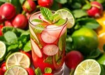 Radish-Lime Mint Juice