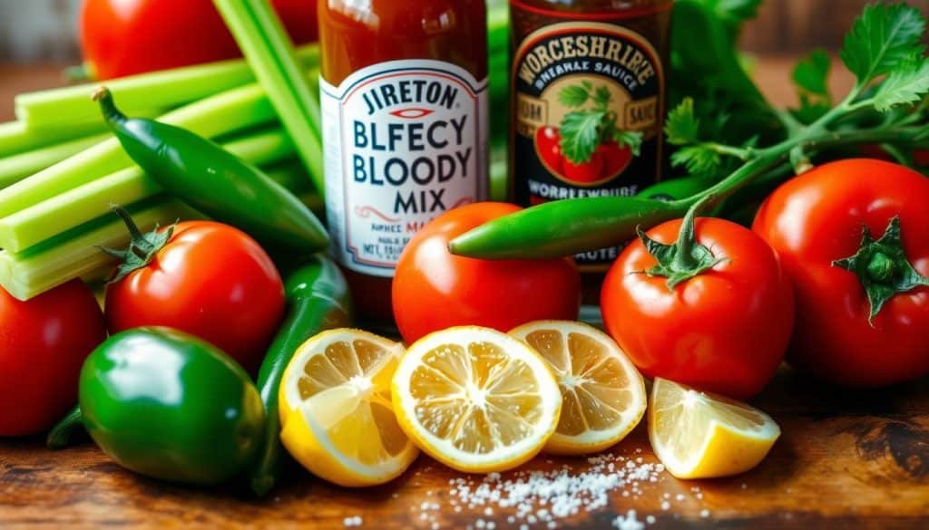 Spicy Bloody Mary Mix ingredients