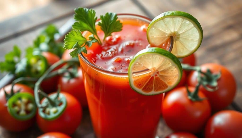 Spicy Tomato Jalapeño Juice