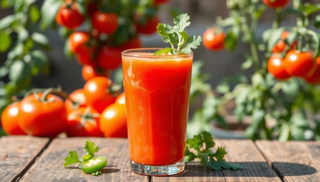 Spicy Tomato Jalapeño Juice