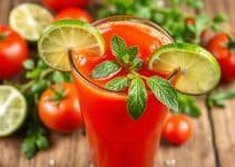 Spicy Tomato Lime Zest Juice