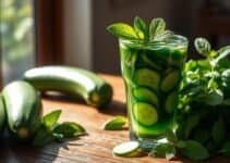 Spinach-Cucumber Mint Juice