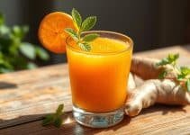 Sweet Potato-Ginger Infusion Juice