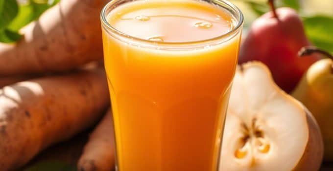 Sweet Potato-Pear Harmony Juice