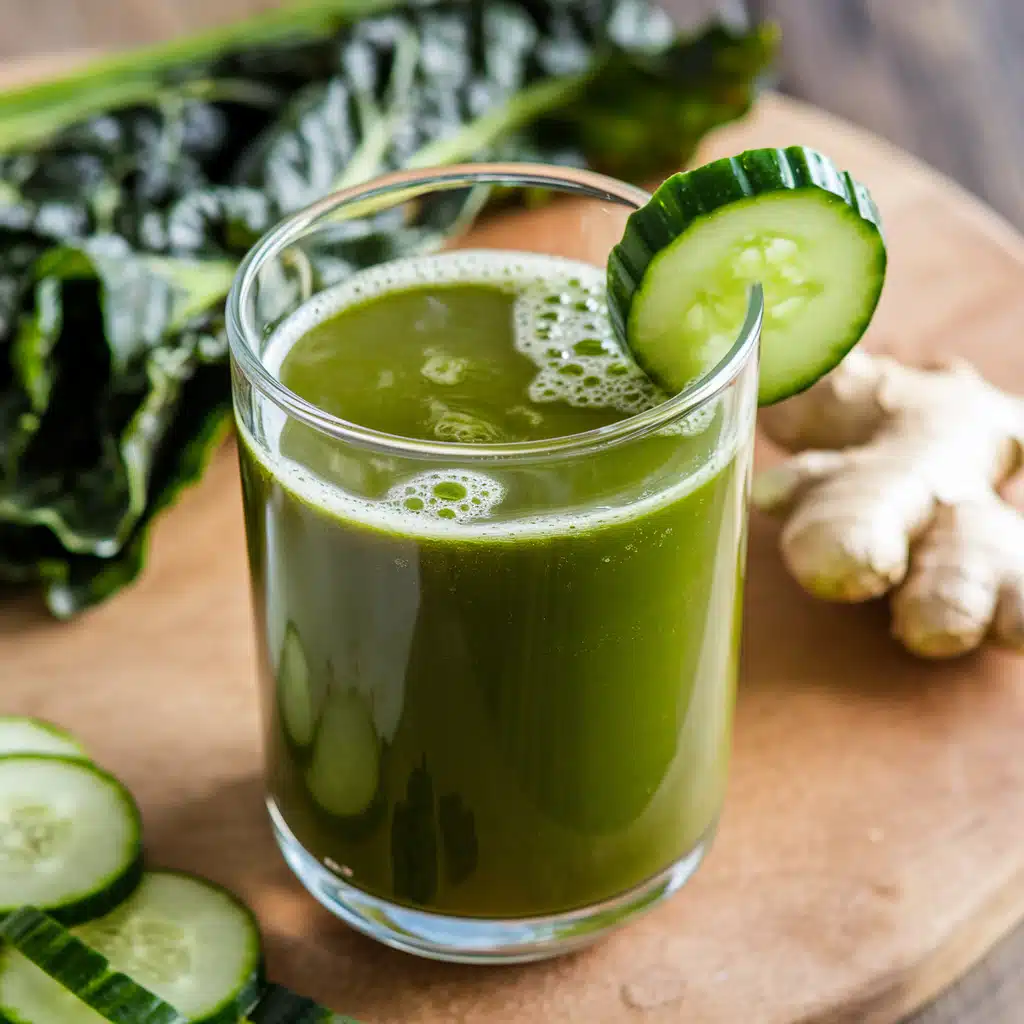 Swiss Chard-Cucumber Refresh Juice