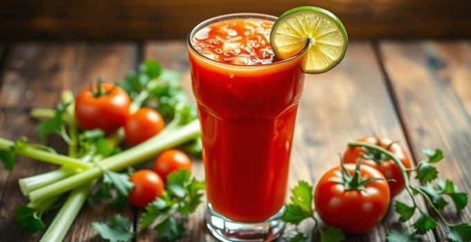 Tomato-Celery Lime Boost Juice