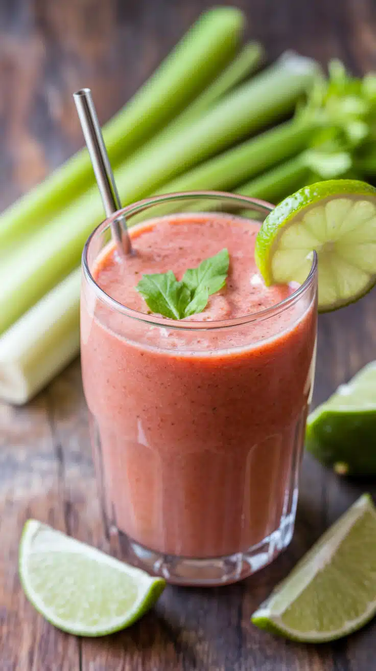 Tomato-Celery Lime Boost Juice