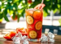 Tomato-Cucumber Cooler Juice