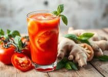 Tomato-Ginger Fusion Juice