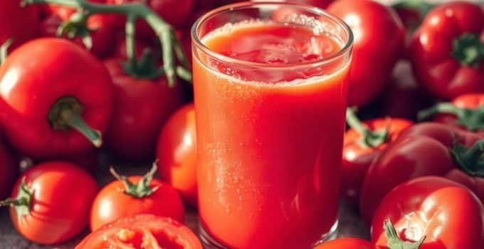 Tomato-Red Pepper Glow Juice