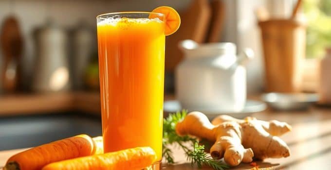 Turmeric-Ginger Carrot Boost Juice