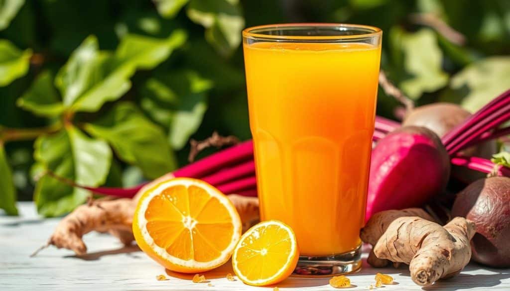 Turmeric benefits in juice