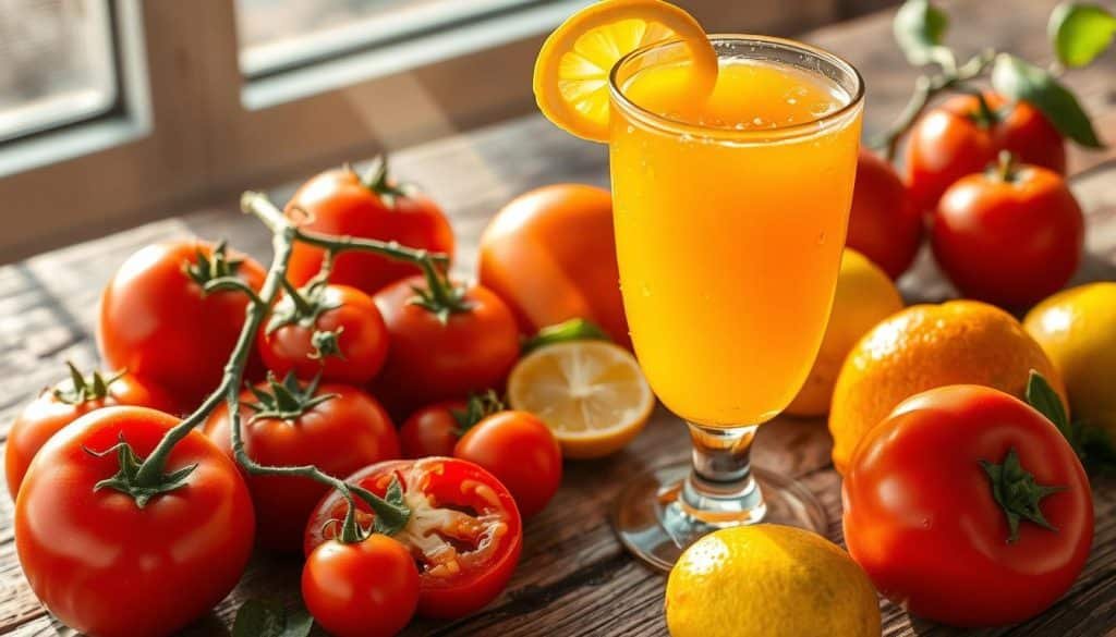 farm fresh lemon tomato juice