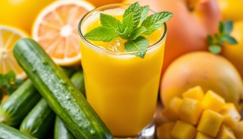 fresh fruit juice