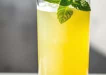 Apple and Mint Juice