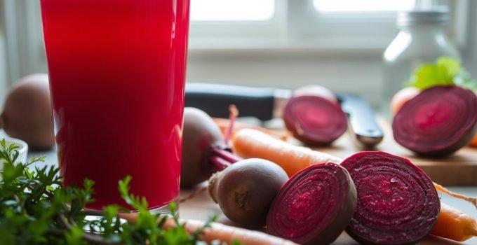 Beetroot and Carrot Juice