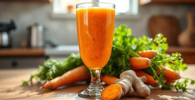 Carrot-Ginger Fiber Boost Juice