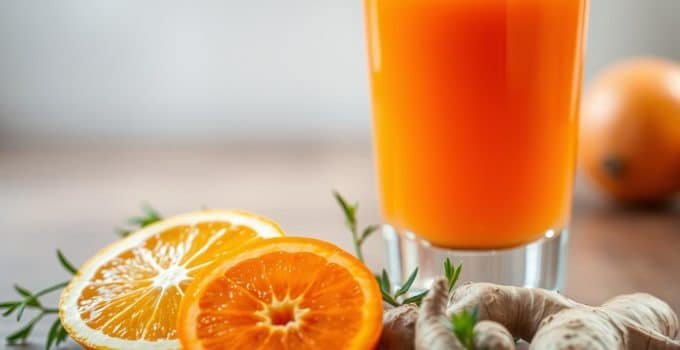 Citrus Carrot Ginger Juice