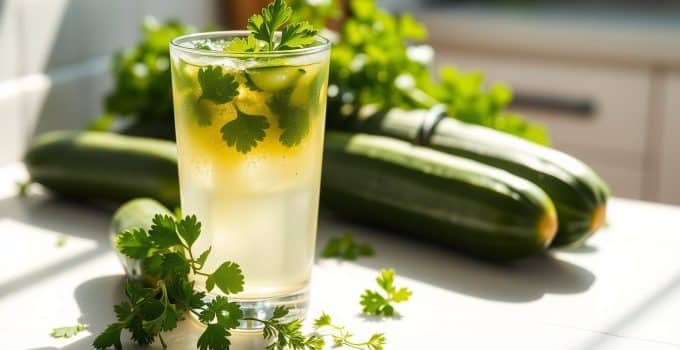 Cucumber-Parsley Hydration Juice