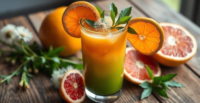 Dandelion-Grapefruit Cleanse Juice