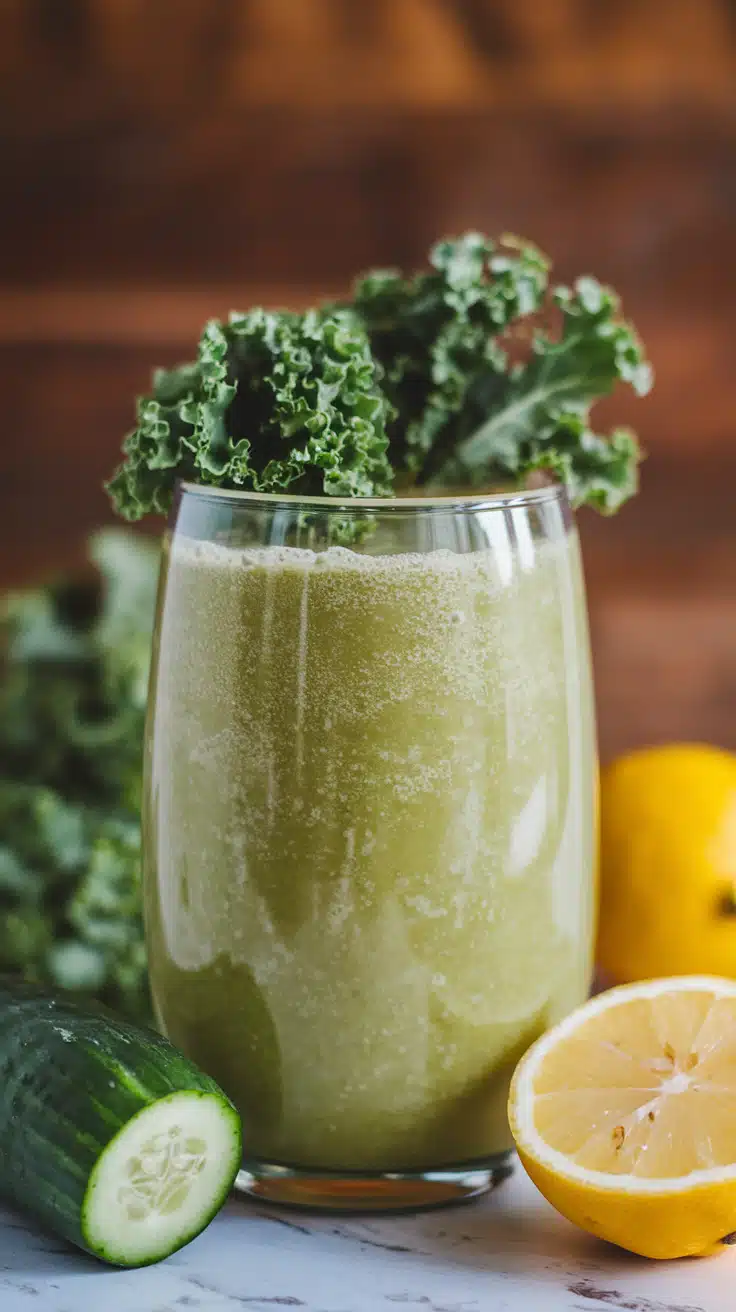 Green Apple-Kale Cooler Juice 