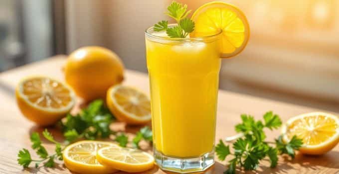 Lemon-Parsley Detox Juice