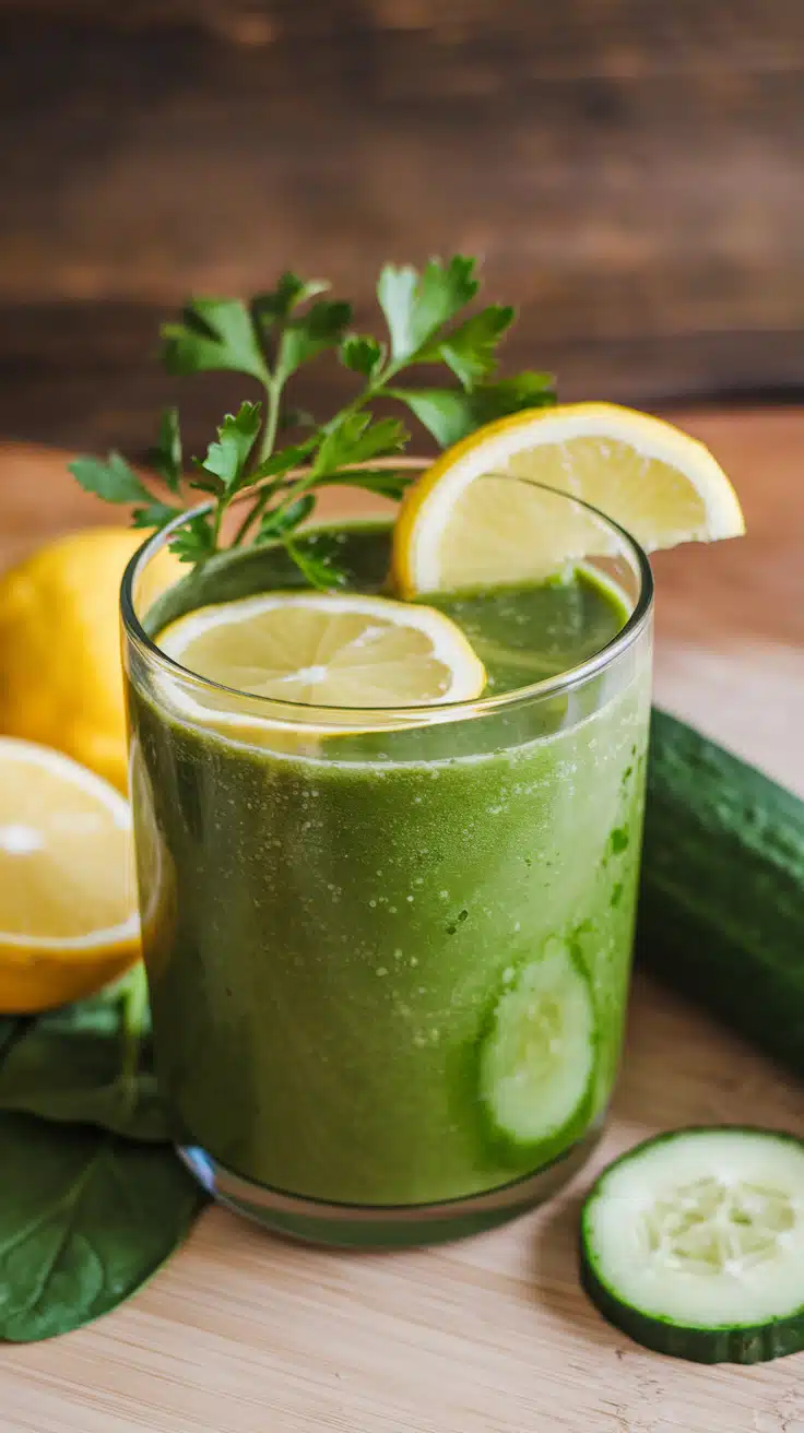 Lemon-Parsley Detox Juice