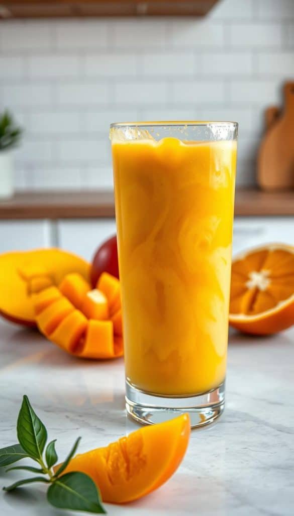 Mango and Orange Smoothie