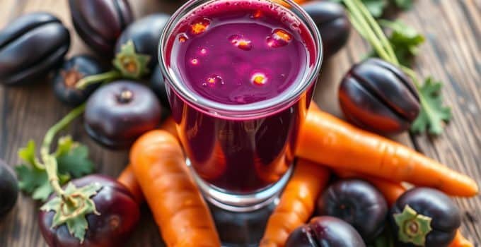 Prune-Carrot Colon Reset Juice