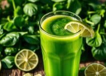 Spinach-Lime Heavy Metal Cleanser Juice