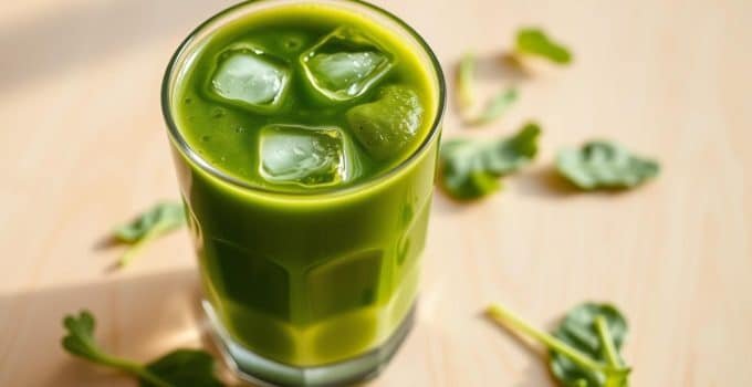 Spinach and Cucumber Juice